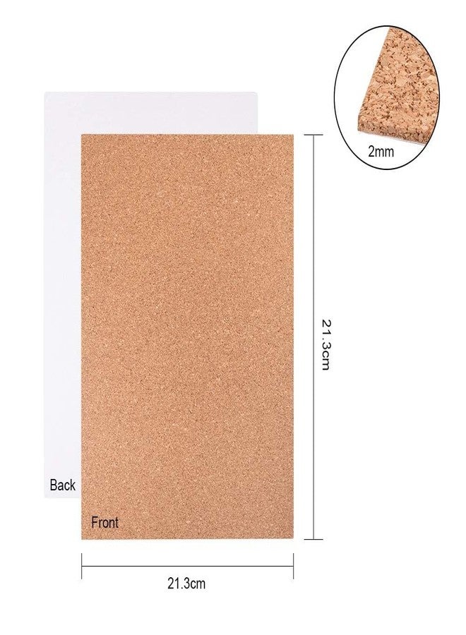 53 Arts 53ARTS Wooden Cork Sheet A4 Size with Thickness of 2mm for Art and Craft - Set of 2pcs - Image 2